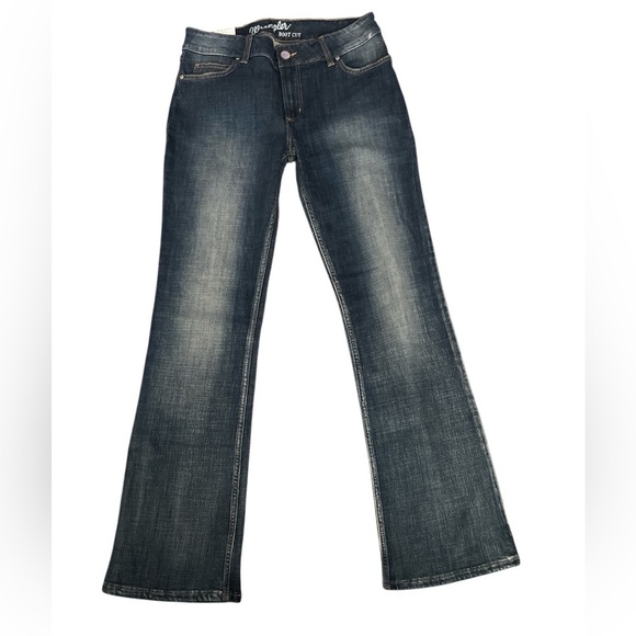 WRANGLER WOMENS STRETCH BOOTCUT JEAN STYLE 09MWZAH SIZE 11 x 34 NWT - Picture 8 of 12
